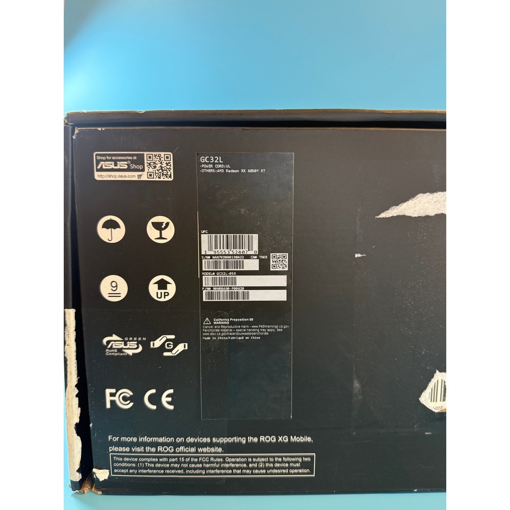 ASUS ROG XG Mobile GC32L External GPU AMD Radeon RX 6850M XT PLEASE READ - Picture 3 of 11